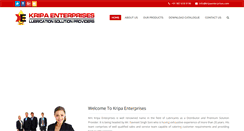 Desktop Screenshot of kripaenterprises.com